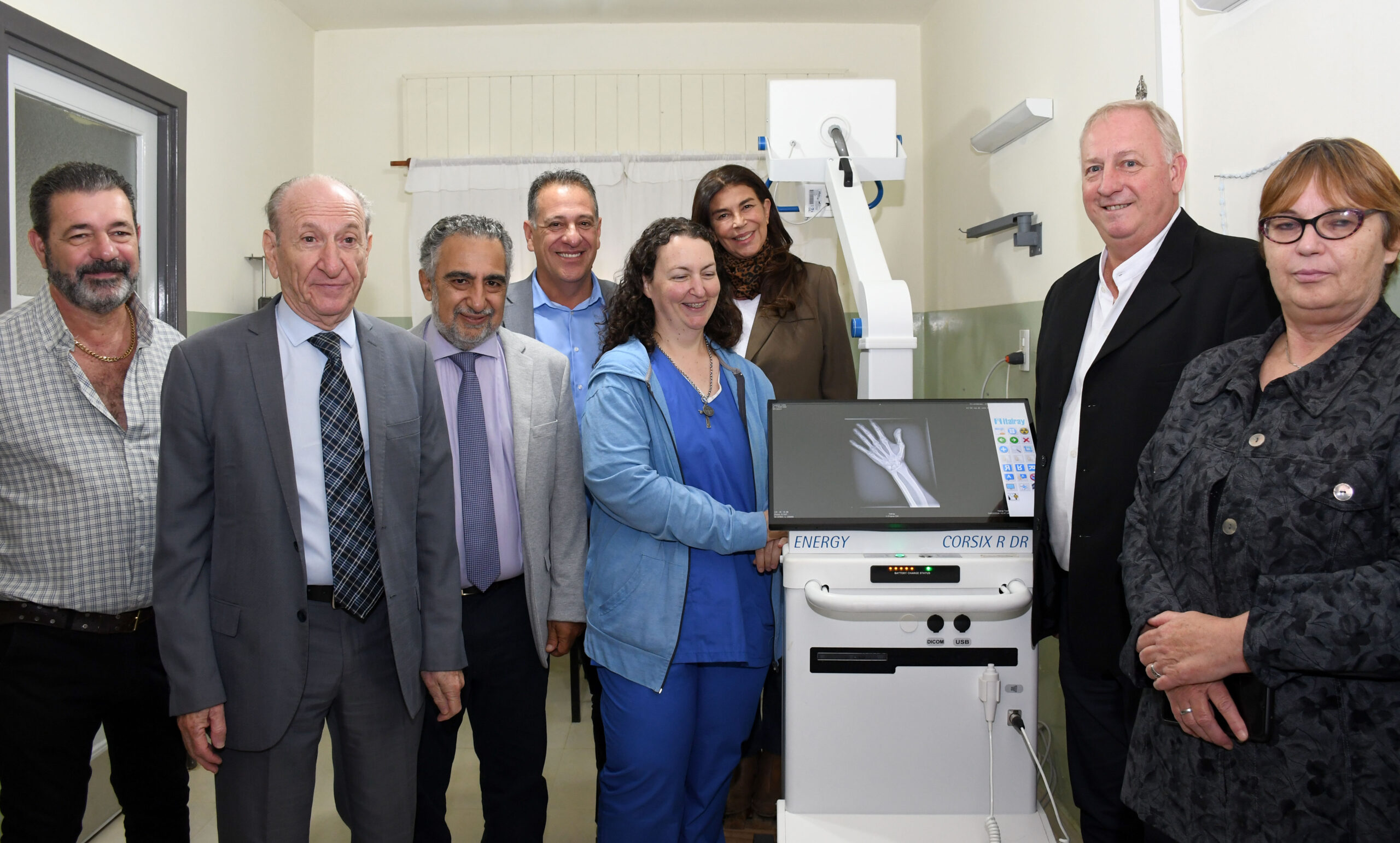 Rolón: entregaron un nuevo equipo de rayos X de última generación