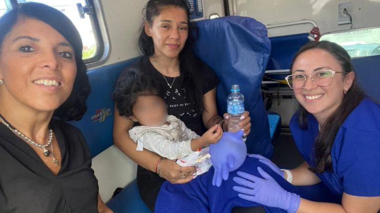 Córdoba: apareció con vida Esmeralda Pereyra López y es atendida en el Hospital