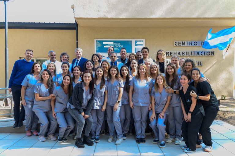 Santa Rosa: Ziliotto inauguró el nuevo Centro de Rehabilitación Infantil