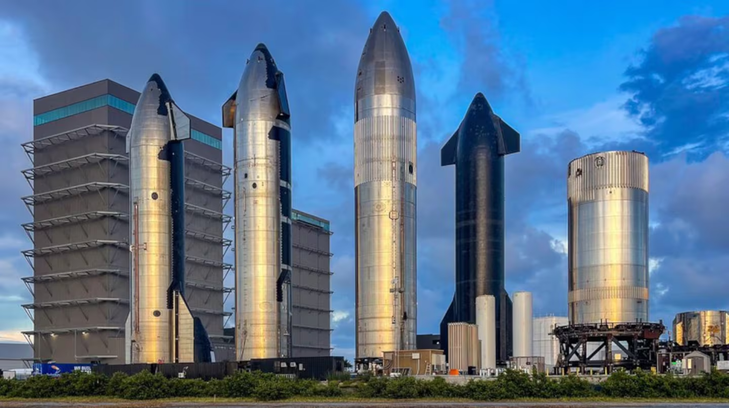 Así es el Rocket Garden: el imponente “garaje espacial” de Elon Musk